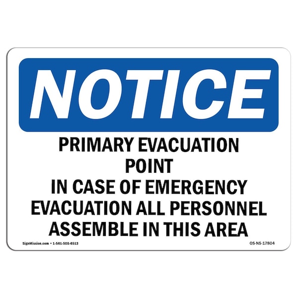 Safety Sign, OSHA Notice, 3.5" Height, Primed Dry Standpipe Sign, Landscape, 10PK